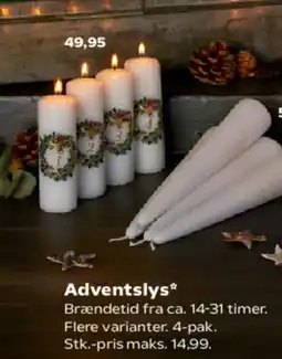 Kvickly Adventslys tilbud