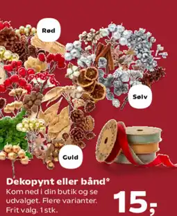 Kvickly Dekopynt eller bånd tilbud