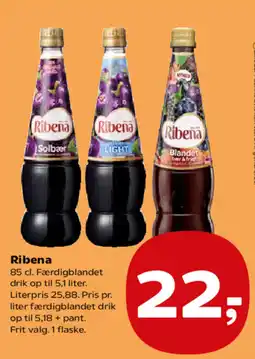 Kvickly RIBENA tilbud