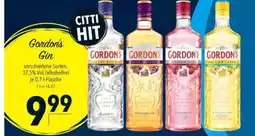 Citti GORDON'S Gin tilbud