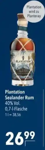 Citti Plantation Sealander Rum tilbud