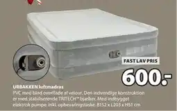 JYSK URBAKKEN luftmadras, DKK 600 tilbud