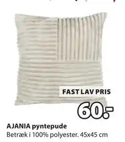 JYSK AJANIA pyntepude, DKK 60 tilbud