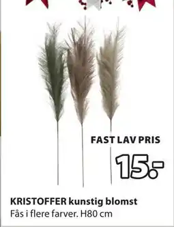 JYSK KRISTOFFER kunstig blomst, DKK 15 tilbud