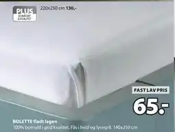 JYSK BOLETTE fladt lagen tilbud