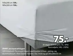 JYSK JENNY jerseystræklagen tilbud