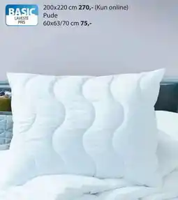 JYSK Pude, DKK 75 tilbud