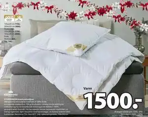 JYSK STORRONDEN moskusdundyne tilbud