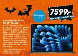 Bilka Apple MacBook Air M4 13” 256 GB, DKK 7599 tilbud