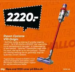 Bilka Dyson Cyclone V10 Origin, DKK 2220 tilbud
