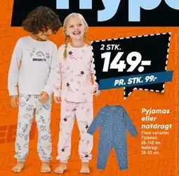 Bilka Pyjamas eller natdragt, DKK 149 tilbud