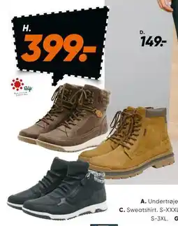 Bilka Støvler, DKK 399 tilbud