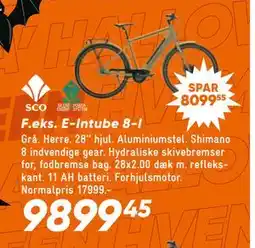 Bilka E-Intube 8-I, DKK 9899.45 tilbud