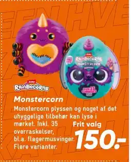 Bilka Monstercorn, DKK 150 tilbud