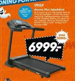 Bilka Atomo Plus løbebånd, DKK 6999 tilbud