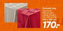 Bilka Damask dug tilbud