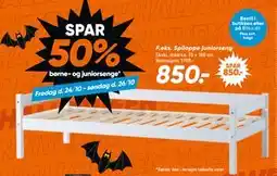 Bilka SPAR. 50% børne- og juniorsenge tilbud