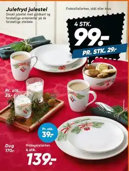 Bilka Julefryd julestel, DKK 99 tilbud