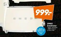 Bilka SMEG brødrister, DKK 999 tilbud