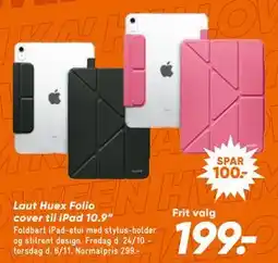 Bilka Laut Huex Folio cover til iPad 10.9”, DKK 199 tilbud