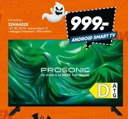 Bilka PROSONIC 32HA6025, DKK 999 tilbud