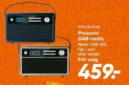 Bilka Prosonic DAB-radio, DKK 459 tilbud