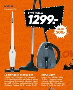 Bilka Støvsuger, DKK 1299 tilbud