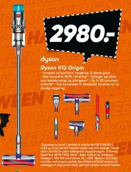 Bilka Dyson V12 Origin, DKK 2980 tilbud