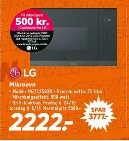 Bilka Mikroovn, DKK 2222 tilbud