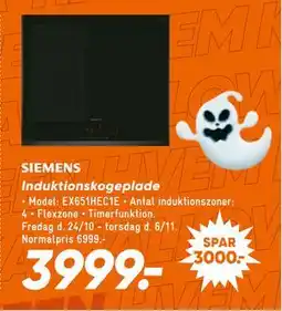 Bilka Induktionskogeplade, DKK 3999 tilbud