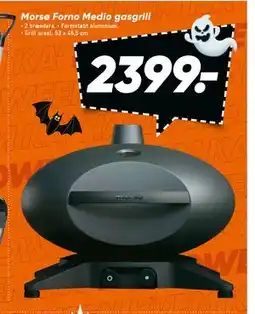 Bilka Morsø Forno Medio gasgrill, DKK 2399 tilbud