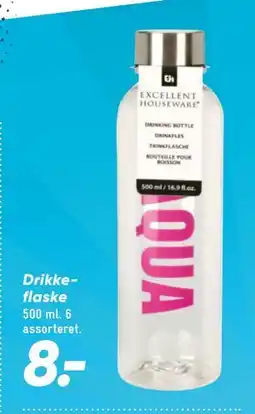 Bilka Drikkeflaske, DKK 8 tilbud