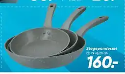 Bilka Stegepandesæt, DKK 160 tilbud