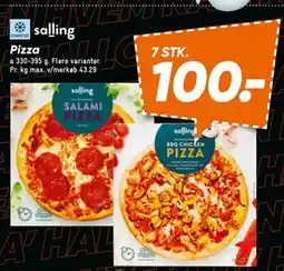 Bilka Pizza, DKK 100 tilbud