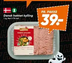 Bilka Dansk hakket kylling, DKK 39 tilbud