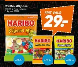 Bilka Haribo slikpose, DKK 29 tilbud