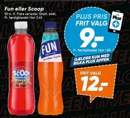 Bilka Fun eller Scoop, DKK 12, App-pris tilbud