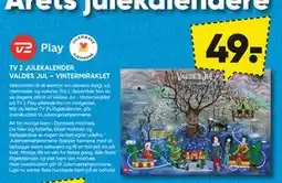 Bilka TV 2 JULEKALENDER VALDES JUL – VINTERMIRAKLET, DKK 49 tilbud