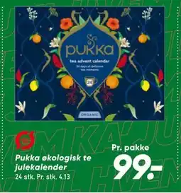 Bilka Pukka økologisk te julekalender, DKK 99 tilbud