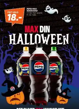 Bilka PEPSI MAX SODAVAND, DKK 18 tilbud