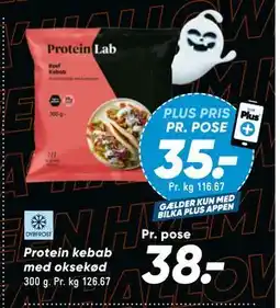 Bilka Protein kebab med oksekød, DKK 38, App-pris tilbud