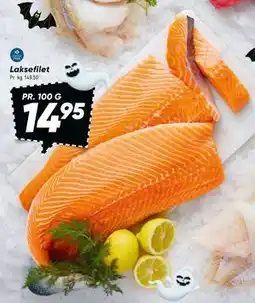Bilka Laksefilet, DKK 14.95 tilbud