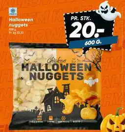 Bilka Halloween nuggets, DKK 20 tilbud