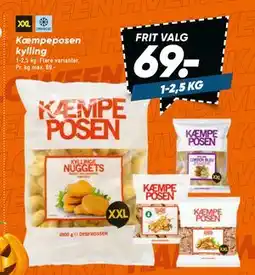 Bilka Kæmpeposen kylling, DKK 69 tilbud