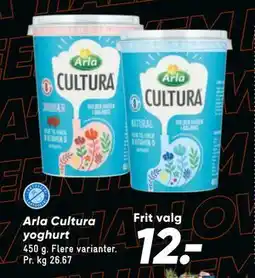 Bilka Arla Cultura yoghurt, DKK 12 tilbud