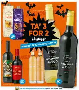 Bilka TA’ 3 FOR 2 på gløgg tilbud