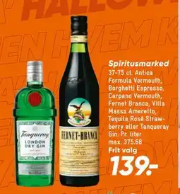 Bilka Spiritusmarked, DKK 139 tilbud