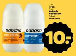 Netto Babaria deodorant, DKK 10 tilbud