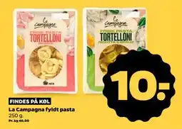 Netto La Campagna fyldt pasta, DKK 10 tilbud