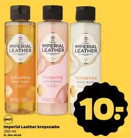 Netto Imperial Leather kropssæbe, DKK 10 tilbud